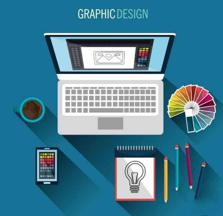 You are currently viewing graphic design work from home